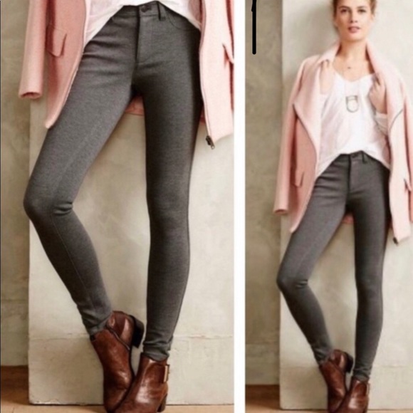 Anthropologie Pants - Anthr Pilcro Letterpress Serif Ponte Legging Sz 25